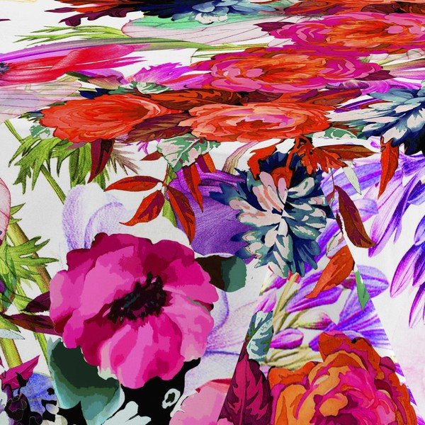 Bavlněný ubrus Happy Friday Basic Flowery, 250 x 150 cm-image-1
