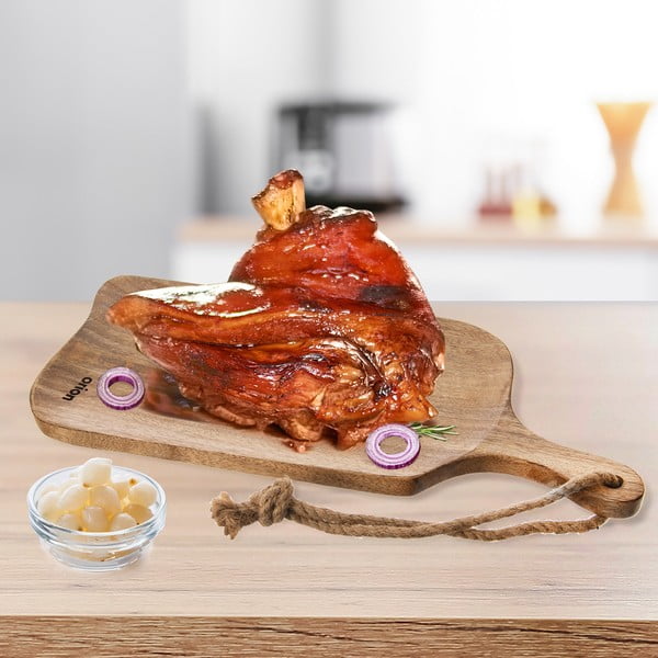 Dřevěné prkénko na krájení 20x46,5 cm Mango – Orion-image-4