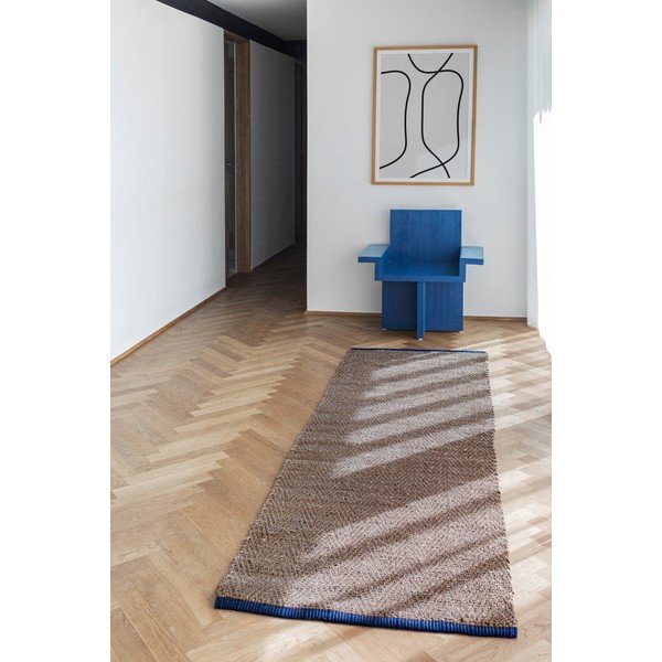 Hnědý jutový běhoun 80x245 cm Notes – Mette Ditmer Denmark-image-1