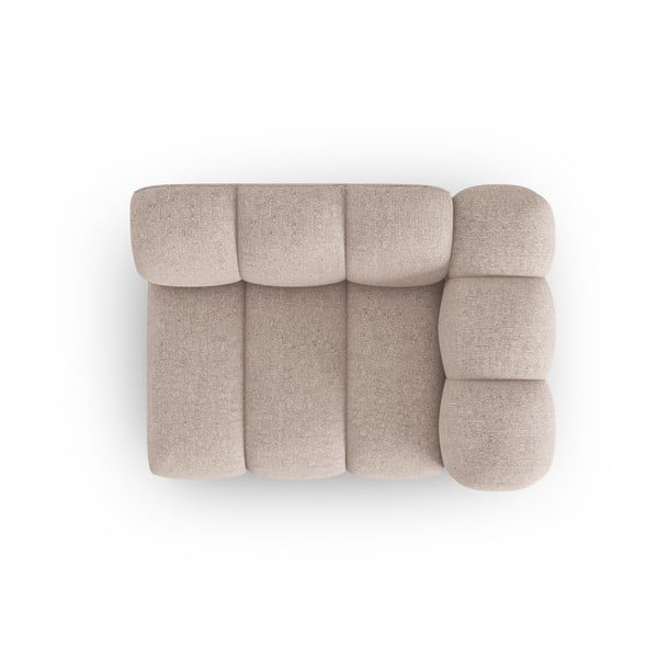 Béžový modul pohovky (pravý roh) Lupine – Micadoni Home-image-3