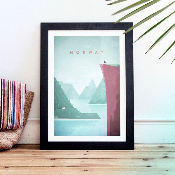 Plakát Travelposter Norway, 50 x 70 cm-image-1