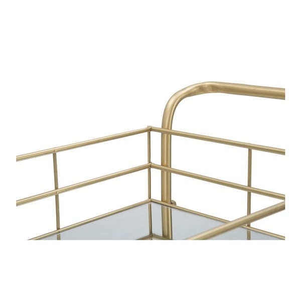 Servírovací vozík s 3 patry s konstrukcí ve zlaté barvě Mauro Ferretti Reo-image-2