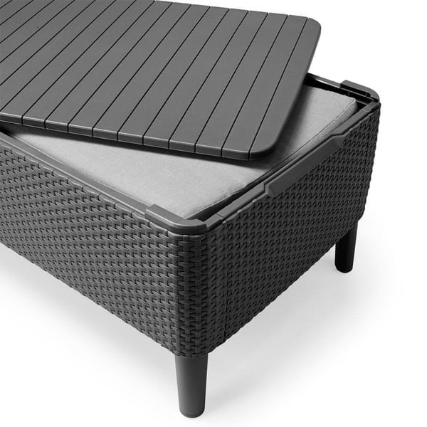 Šedý zahradní lounge set pro 2 Salemo – Keter-image-4