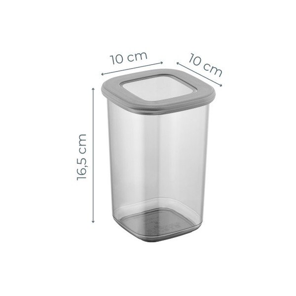 Plastové dózy v sadě 3 ks na potraviny Fresco – Hermia-image-3