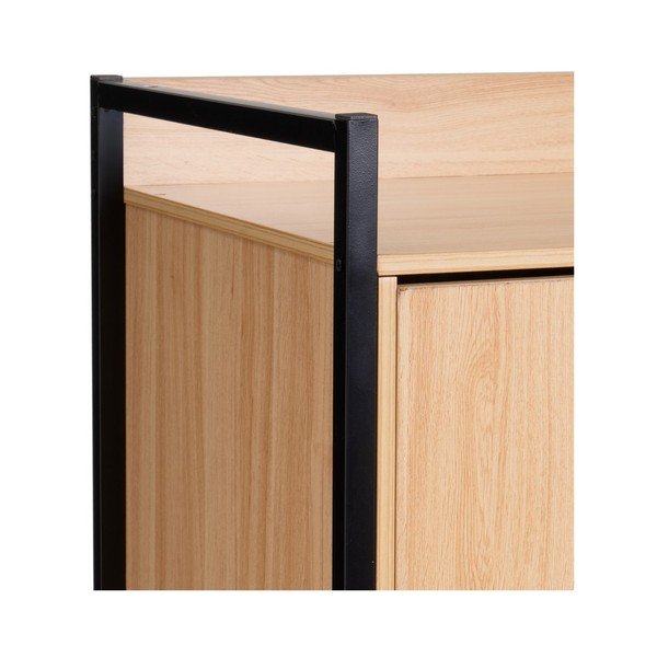 Otevřená šatní skříň v přírodní barvě 100x190x48 cm Armarios – Casa Selección-image-2