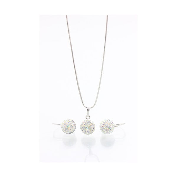 Set náhrdelníku a náušnic se Swarovski krystaly Yasmine Carole