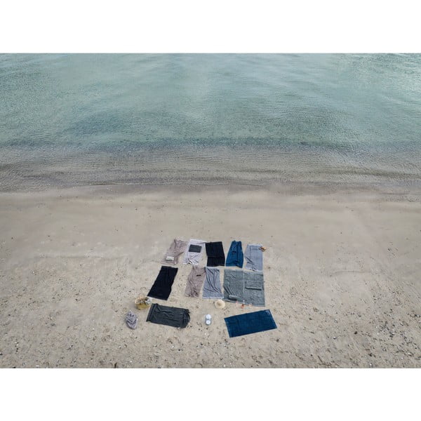 Šedá bavlněná osuška 140x70 cm Classic - Zone-image-1