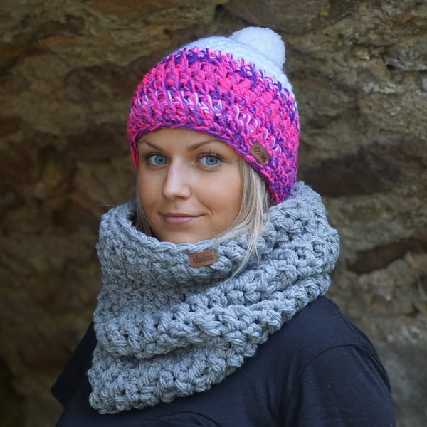 Ručně háčkovaná čepice DOKE Erin-image-2