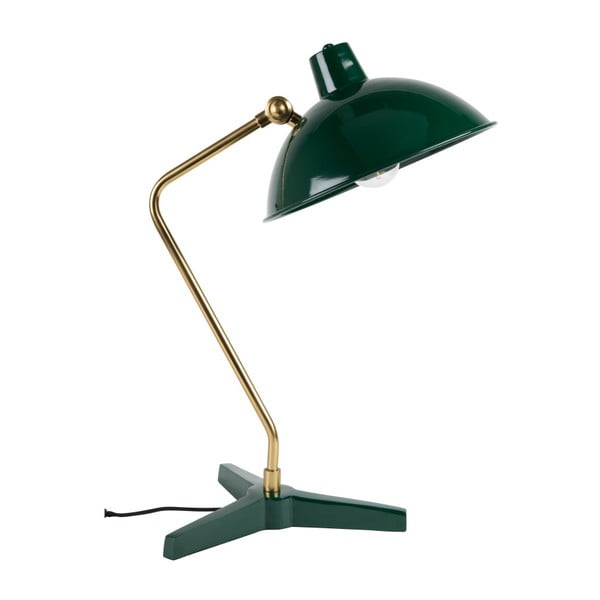 Zelená stolní lampa Dutchbone Devi
