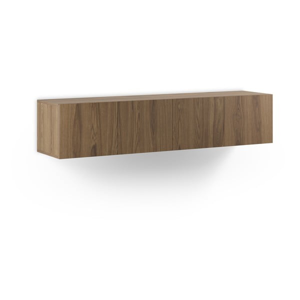 TV stolek v dekoru dubu v přírodní barvě 180x38x35 cm Daroca – Marckeric-image-4