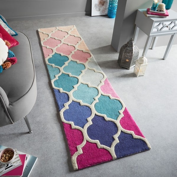 Vlněný běhoun Flair Rugs Rosella, 60 x 230 cm-image-1