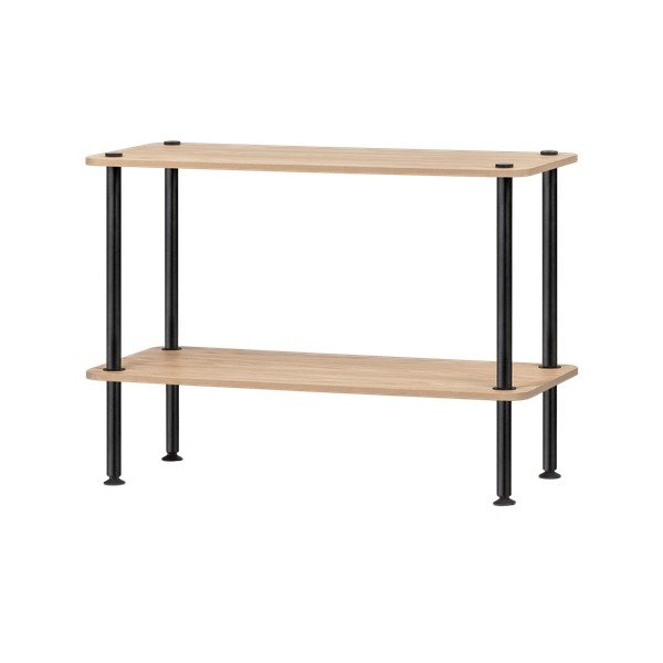 Regál v dekoru dubu v přírodní barvě 80x54,5x35 cm Teidi – noo.ma