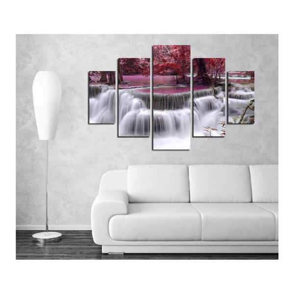 Vícedílný obraz Waterfall, 92 x 56 cm-image-1