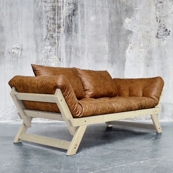 Pohovka Karup Vintage Bebop Natural/Cognac-image-1