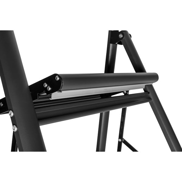 Černé schůdky Wenko Compact, výška 91,5 cm-image-4