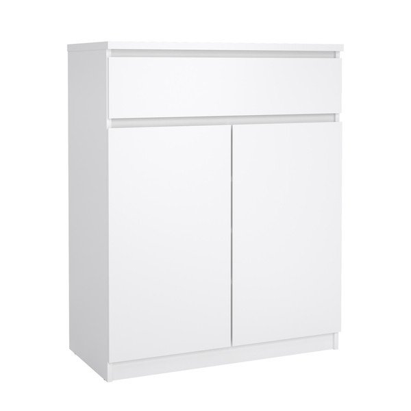 Bílá komoda 80x100x40 cm Naia – Tvilum