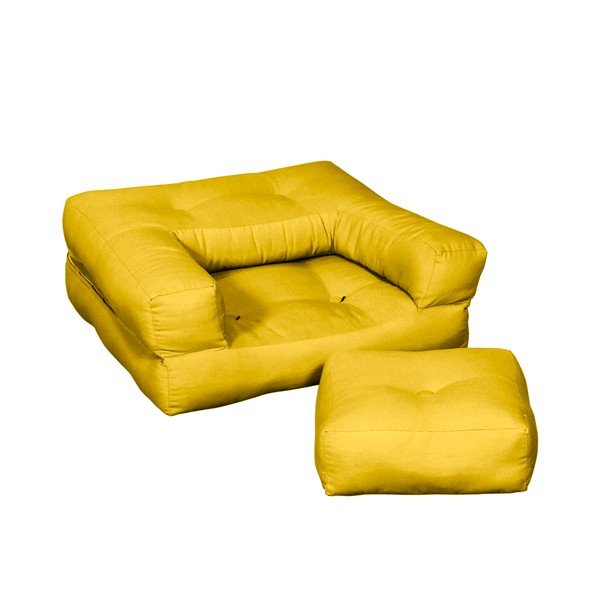 Dětské křesílko Karup Baby Cube Amarillo