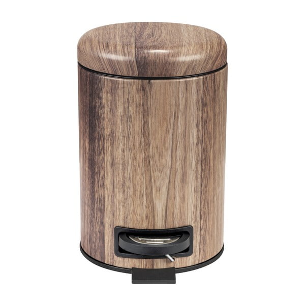 Pedálový ocelový odpadkový koš 3 l Acacia – Wenko-image-1