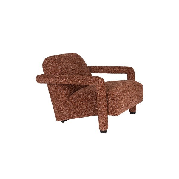 Červené žinylkové křeslo Kent – Dutchbone