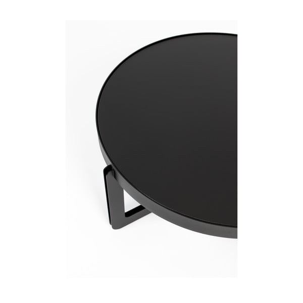Černý kulatý konferenční stolek Centre – Zuiver-image-4