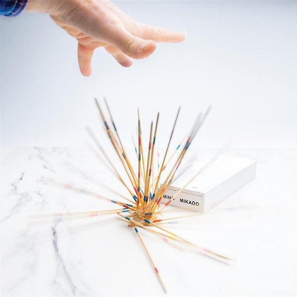 Set 2 společenských her XD Design Mikado and Domino-image-1