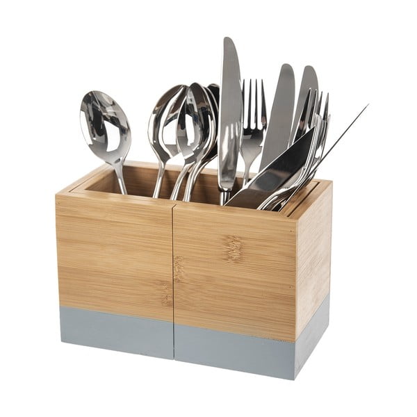 Bambusový stojan na kuchyňské náčiní – Orion-image-2