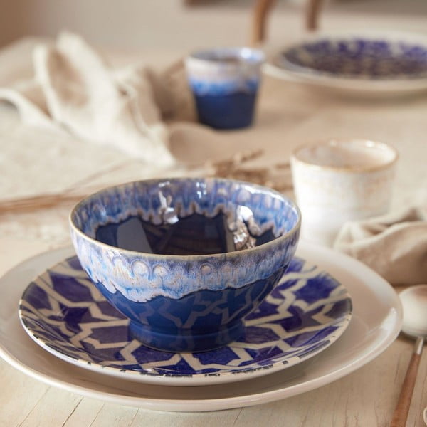 Modré mísy v sadě 4 ks z kameniny ø 15 cm Latte – Costa Nova-image-1