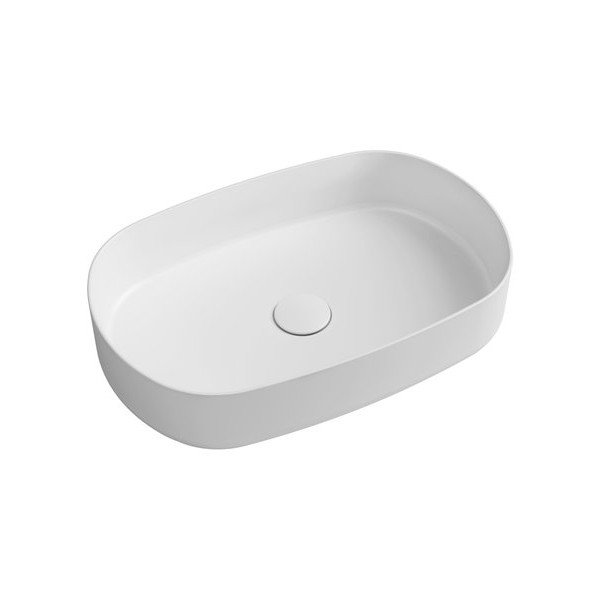 Bílé keramické umyvadlo 55x36 cm Infinity Oval – Sapho