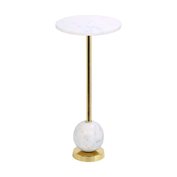 Kovový kulatý odkládací stolek ø 25 cm Salo – House Nordic