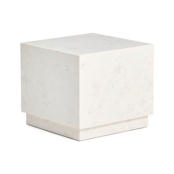 Mramorový odkládací stolek 40x40 cm Sorein – Kave Home