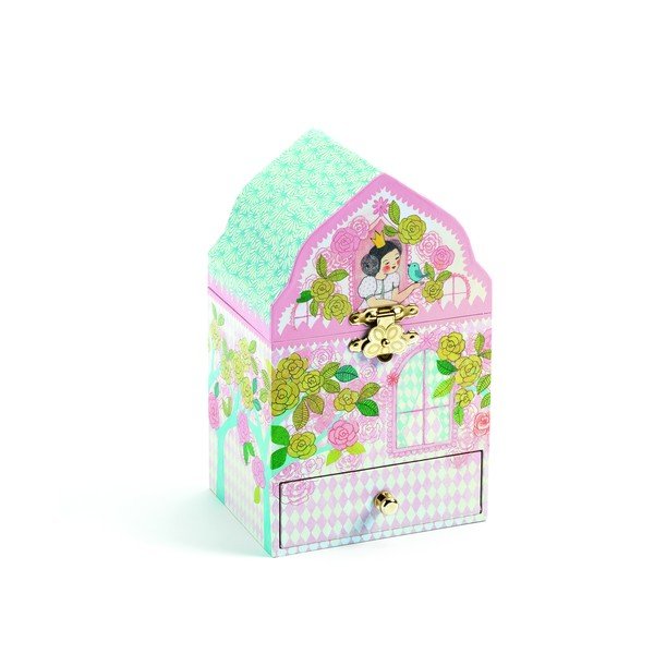 Dřevěná hrací skříňka Djeco Princess-image-2