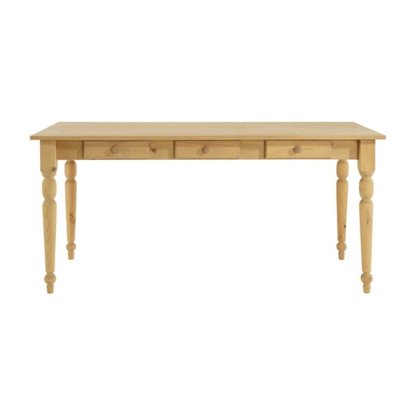 Jídelní stůl z masivního borovicového dřeva Støraa Normann, 160 x 80 cm