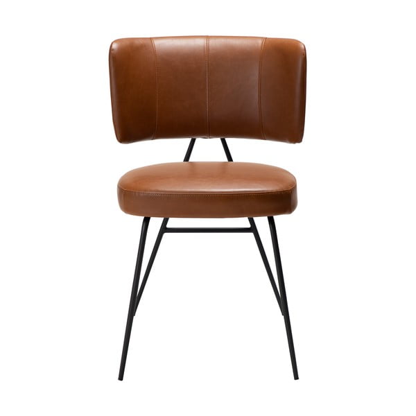 Koňakově hnědá jídelní židle Roost – DAN-FORM Denmark-image-1