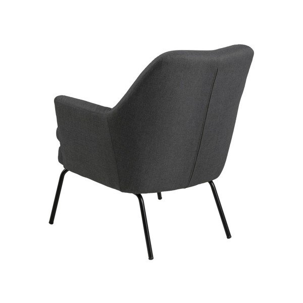 Tmavě šedé křeslo Actona Chisa-image-2