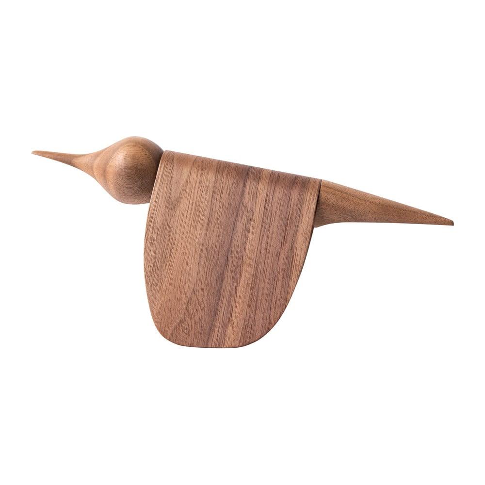 Soška ve tvaru ptáčka z ořechového dřeva Gazzda