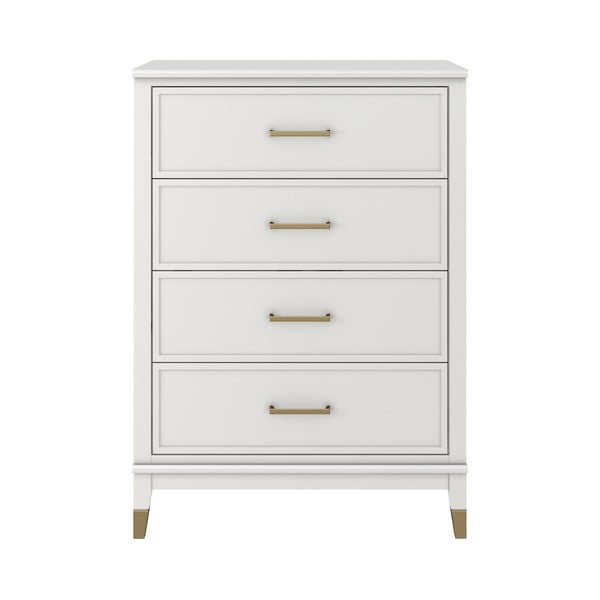 Bílá komoda CosmoLiving by Cosmopolitan Westerleigh, 75 x 106 cm-image-4