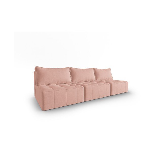 Růžová pohovka 240 cm Mike – Micadoni Home-image-2
