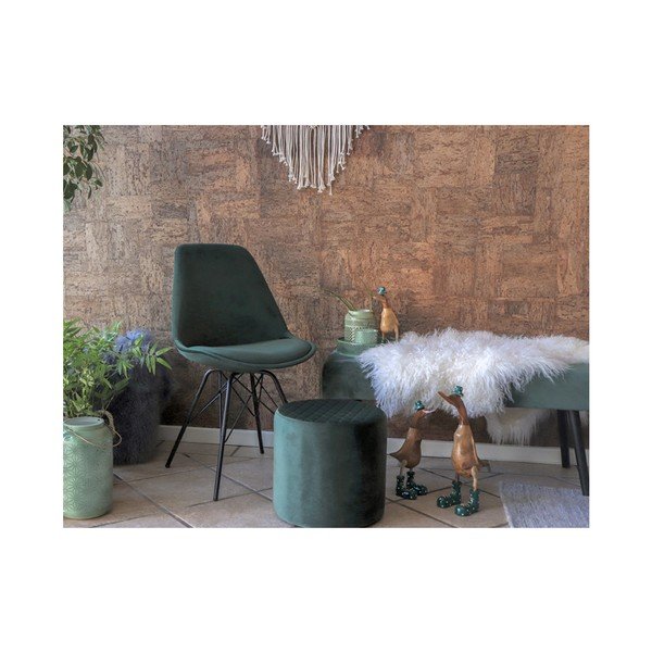 Sada 2 tmavě zelených jídelních židlí House Nordic Oslo-image-3