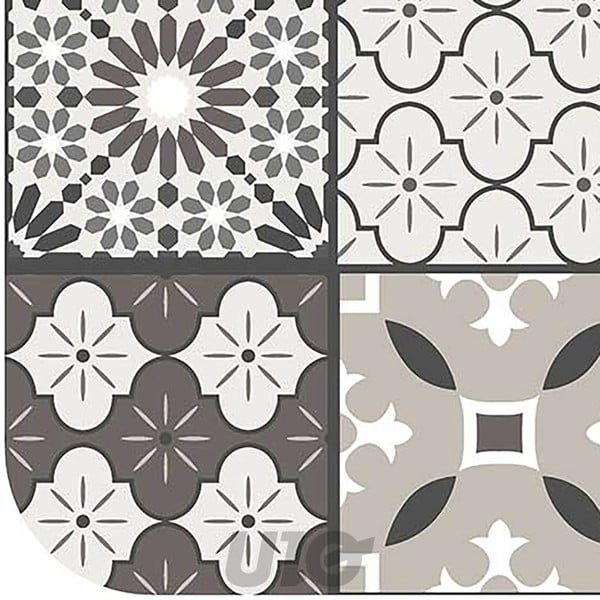 Šedý koberec 45x75 cm Gaston – douceur d'intérieur-image-1