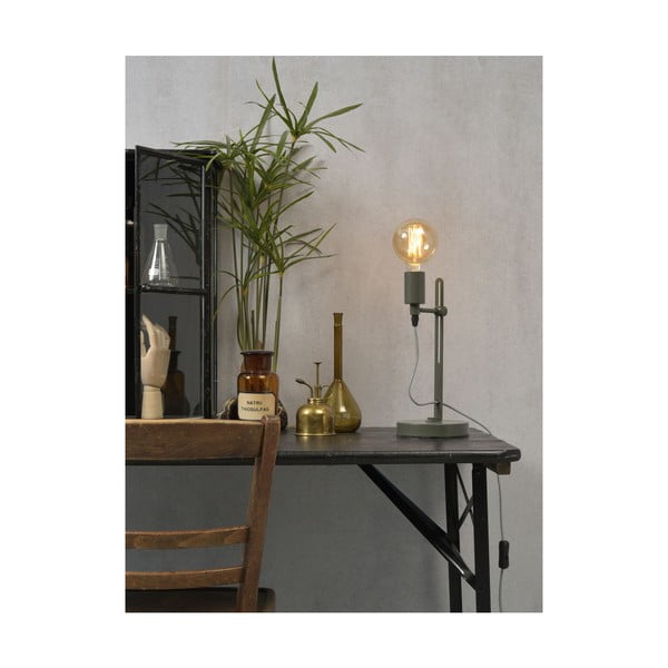 Šedá stolní lampa (výška 40 cm) Seattle – it's about RoMi-image-1