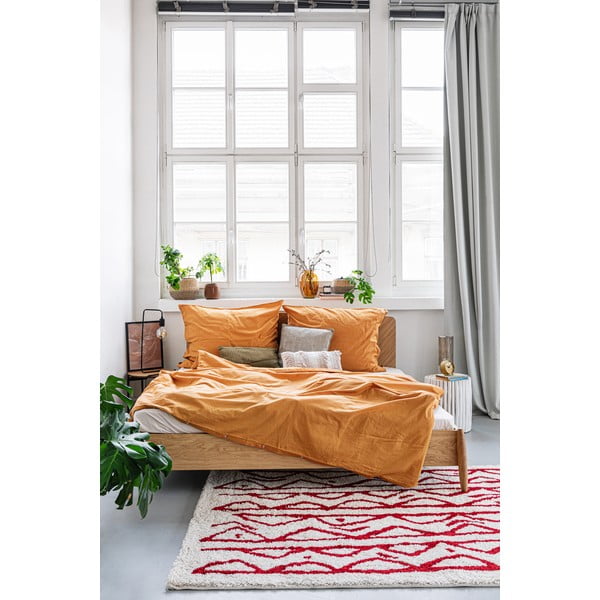 Krémovo-červený koberec Bonami Selection Morra, 120 x 180 cm-image-3