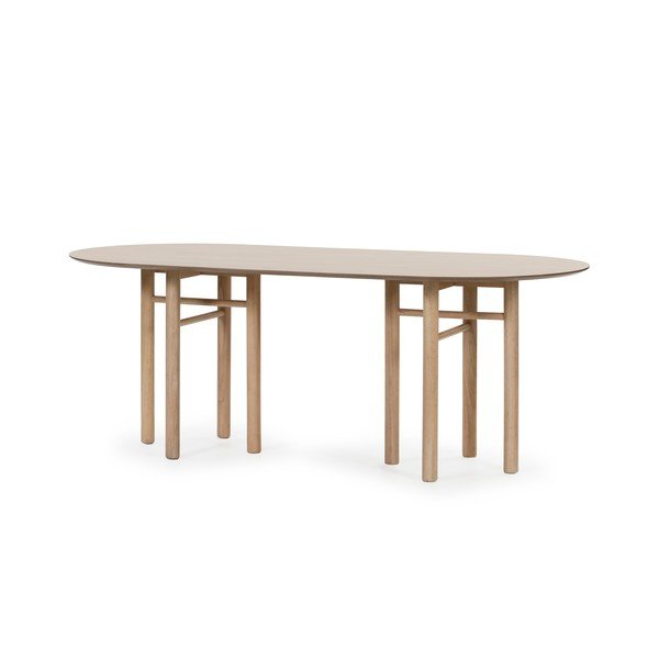 Oválný jídelní stůl Teulat Junco, délka 200 cm-image-2