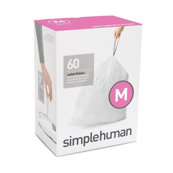 Pytle na odpadky 60 ks 45 l M - simplehuman