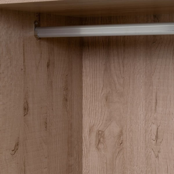 Otevřená modulární skříň v dekoru dubu v přírodní barvě 80x180x45 cm Modular – Casa Selección-image-4