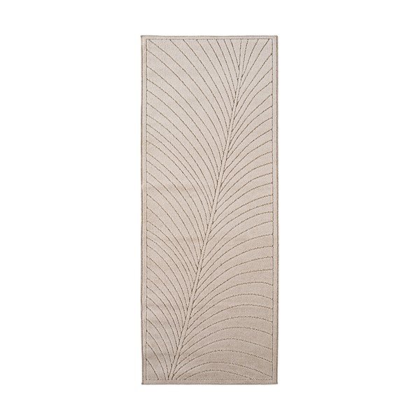 Béžový vnitřní a venkovní běhoun 80x250 cm Nova 1204 – Ayyildiz Carpets
