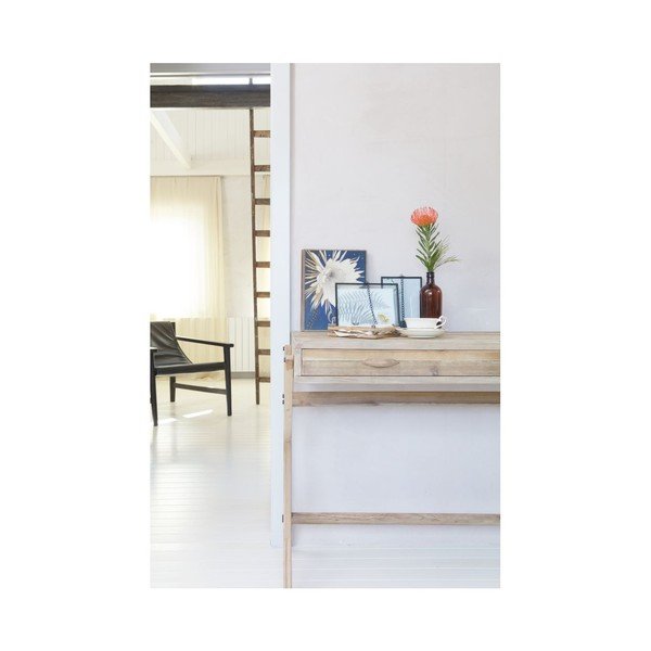 Černé kožené křeslo BePureHome Sling-image-4