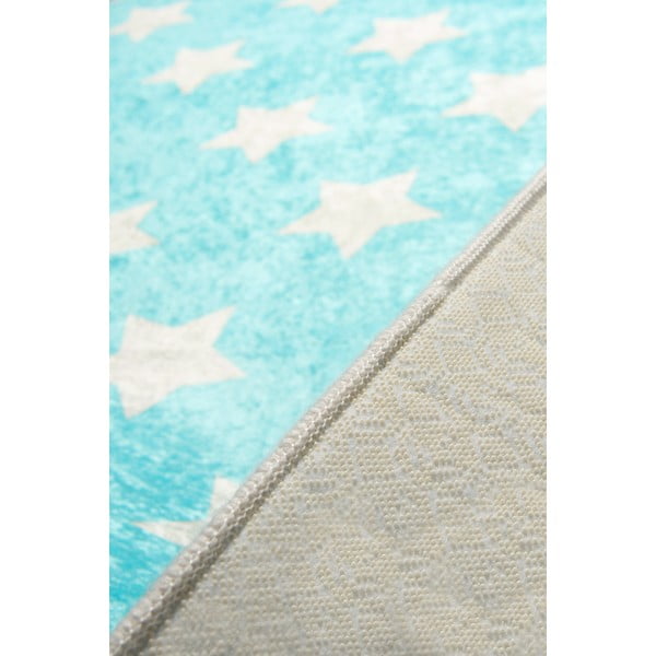 Modrý dětský protiskluzový koberec Chilai Universe, 140 x 190-image-1