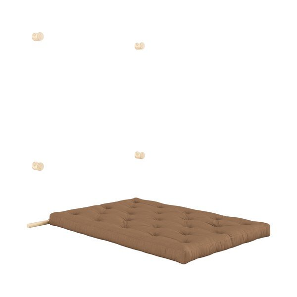 Hnědá rozkládací pohovka 135 cm Hooked – Karup Design-image-4