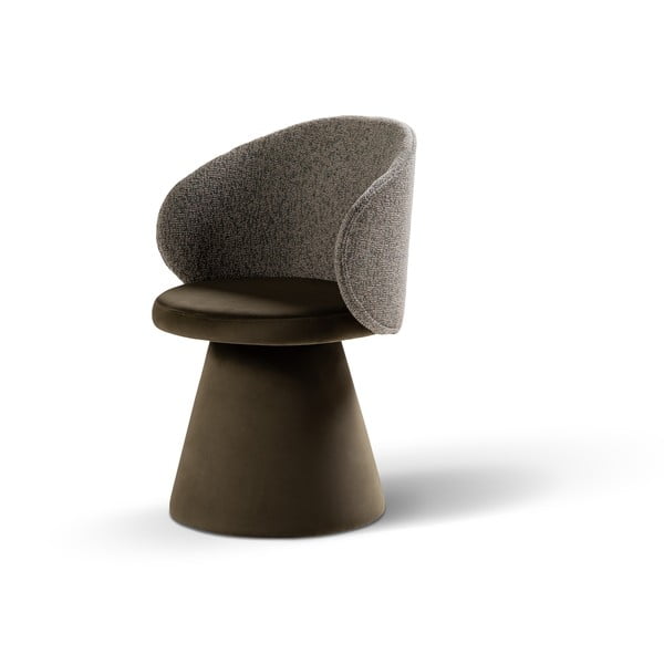 Tmavě zelené sametové křeslo Inez – Micadoni -image-2