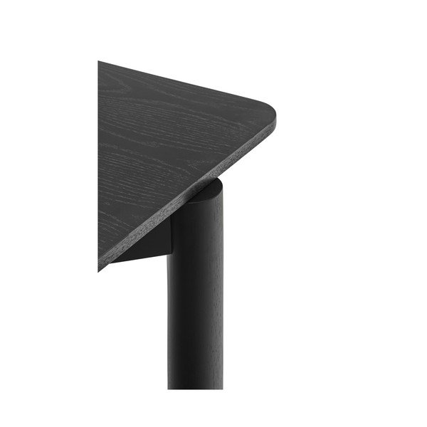 Rozkládací jídelní stůl v dekoru jasanu 160x100 cm Atlas - Teulat-image-3